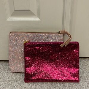 Set of two Too Faced and Sephora Collection makeup bags